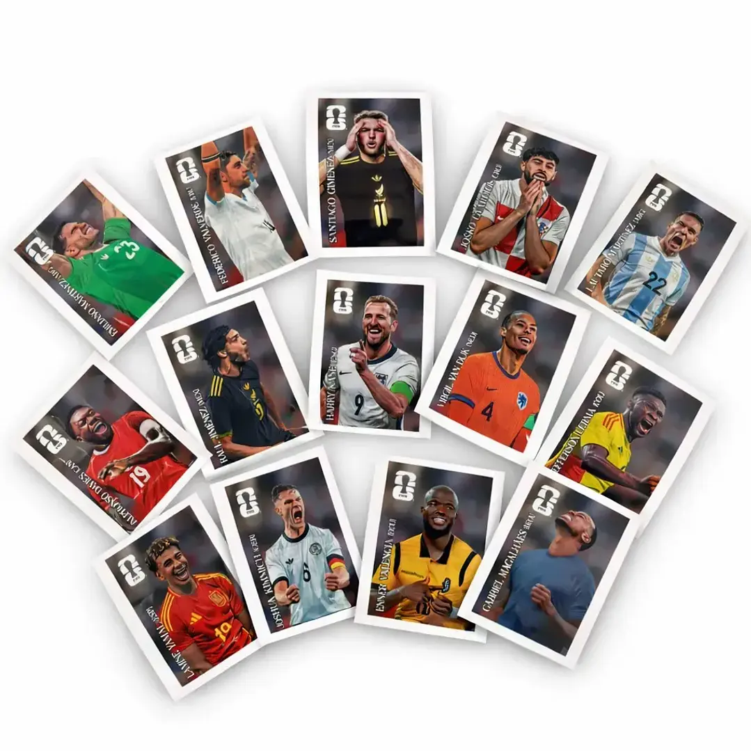 14 Figurinhas Exclusivas Coca-Cola Copa 2026
